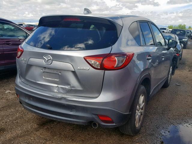 JM3KE4CE2D0106617 - 2013 MAZDA CX-5 TOURI SILVER photo 4