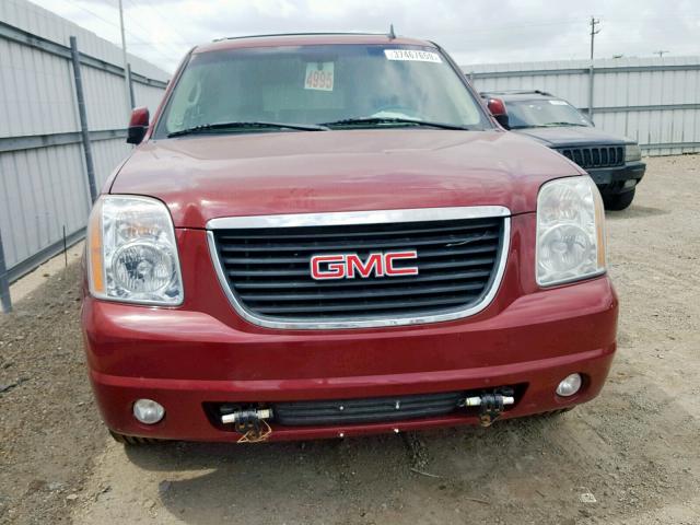 1GKFK16347J262219 - 2007 GMC YUKON XL K MAROON photo 9