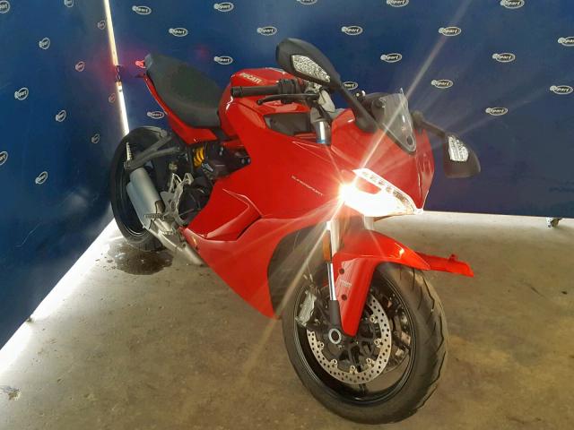 ZDMVABDS4HB000193 - 2017 DUCATI SUPERSPORT RED photo 1