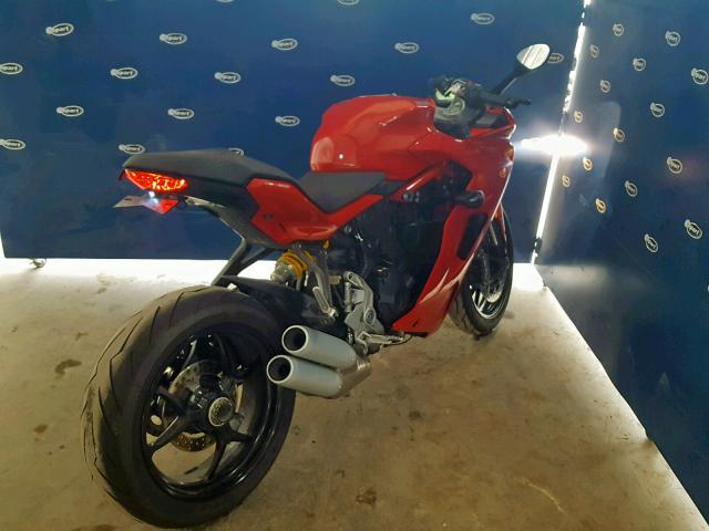 ZDMVABDS4HB000193 - 2017 DUCATI SUPERSPORT RED photo 4