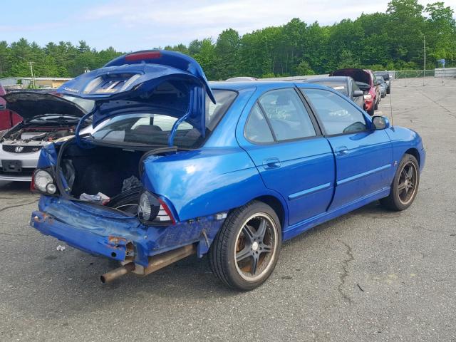 3N1AB51D46L614867 - 2006 NISSAN SENTRA SE- BLUE photo 4