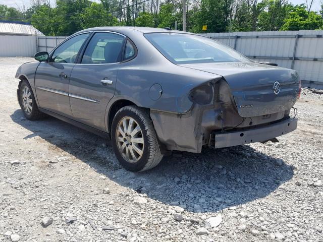 2G4WC582381326715 - 2008 BUICK LACROSSE C GRAY photo 3