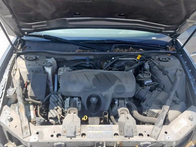 2G4WC582381326715 - 2008 BUICK LACROSSE C GRAY photo 7