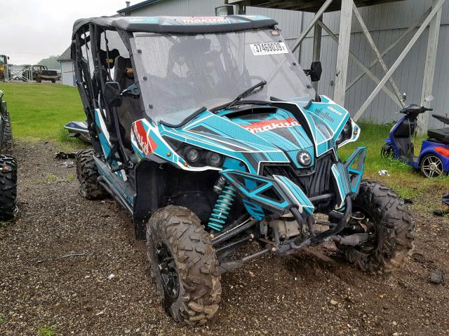 3JBPMAP2XFJ000064 - 2015 CAN-AM MAVERICK M BLUE photo 1