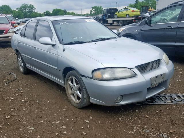 3N1AB51D42L708385 - 2002 NISSAN SENTRA SE- GRAY photo 1