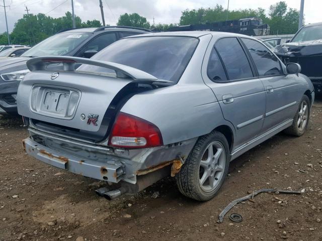 3N1AB51D42L708385 - 2002 NISSAN SENTRA SE- GRAY photo 4