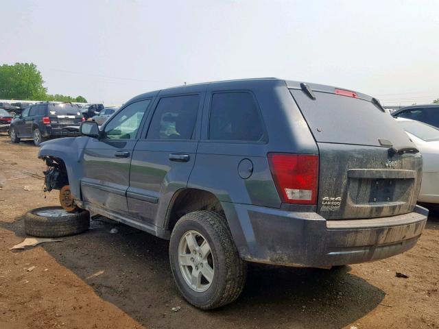 1J8GR48K07C668349 - 2007 JEEP GRAND CHER GRAY photo 3