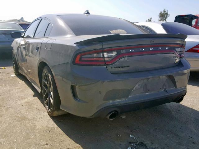 2C3CDXGJ1KH553817 - 2019 DODGE CHARGER SC GRAY photo 3