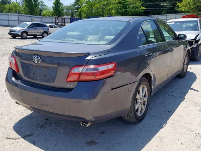 4T1BK46K77U533092 - 2007 TOYOTA CAMRY NEW GRAY photo 4