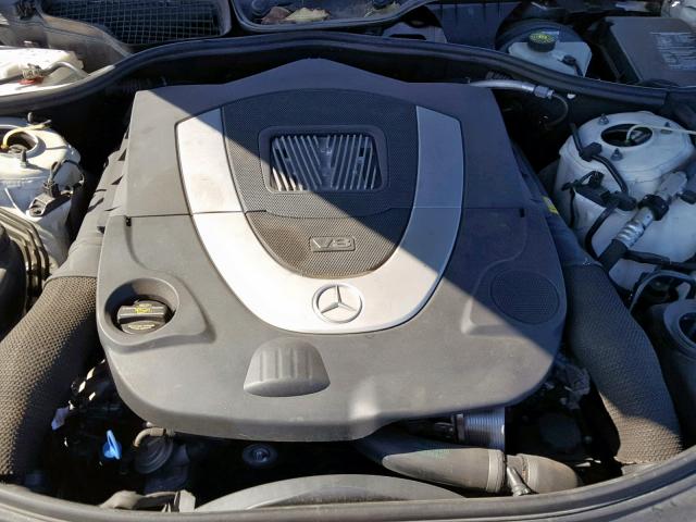 WDDNG71XX7A067382 - 2007 MERCEDES-BENZ S 550 WHITE photo 7