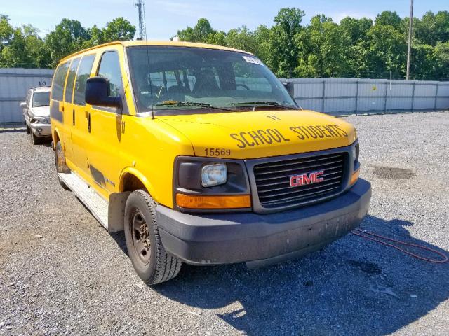 1GDHG35U171161906 - 2007 GMC SAVAN2500 YELLOW photo 1