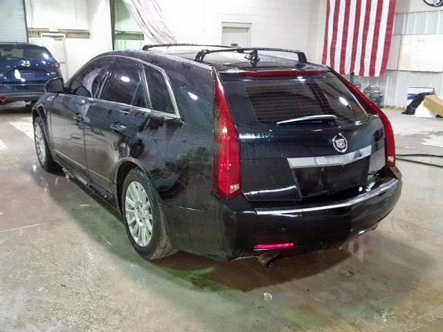 1G6DG8EG3A0149007 - 2010 CADILLAC CTS LUXURY BLACK photo 3