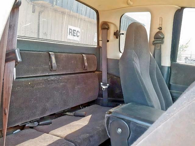 1B7GG22N11S111130 - 2001 DODGE DAKOTA BLACK photo 6