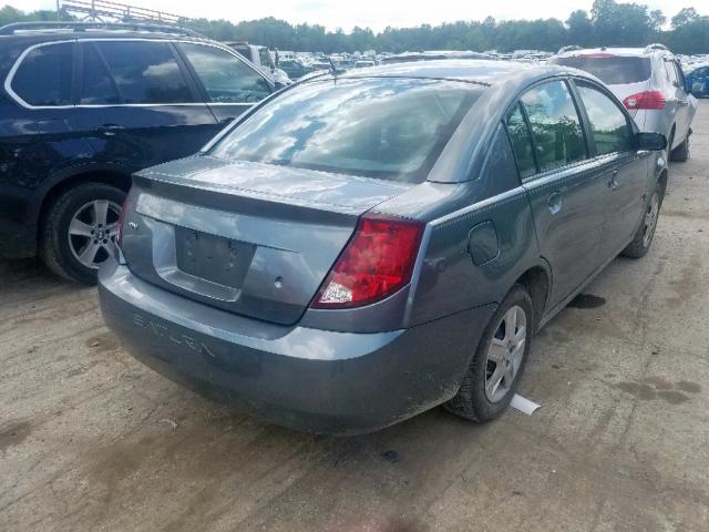 1G8AJ55FX6Z125596 - 2006 SATURN ION LEVEL GRAY photo 4