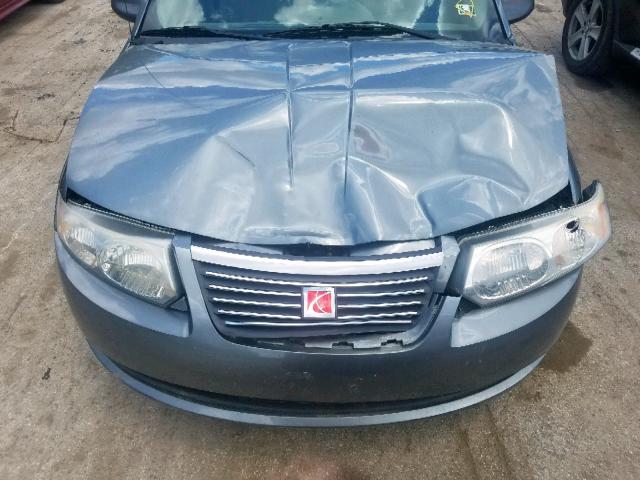 1G8AJ55FX6Z125596 - 2006 SATURN ION LEVEL GRAY photo 7
