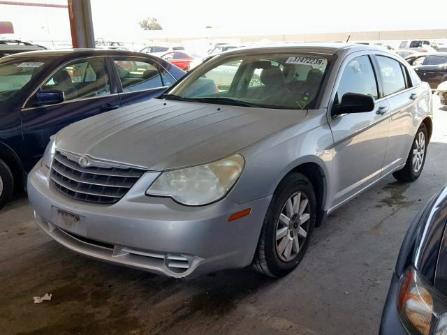 1C3LC46J88N265232 - 2008 CHRYSLER SEBRING LX SILVER photo 2