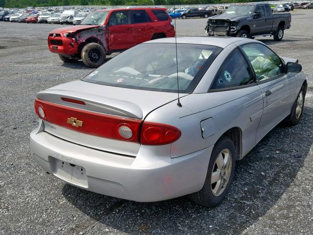 1G1JF12F247322400 - 2004 CHEVROLET CAVALIER L SILVER photo 4