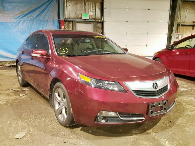 19UUA9F54EA002214 - 2014 ACURA TL TECH RED photo 1