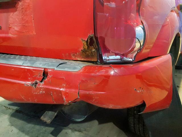 1D4HB48N24F169625 - 2004 DODGE DURANGO SL RED photo 9