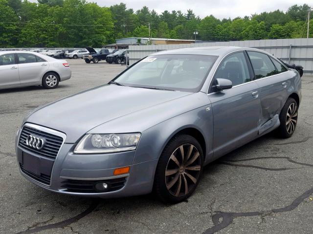 WAUDH74F27N074399 - 2007 AUDI A6 3.2 QUA GRAY photo 2