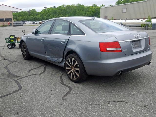 WAUDH74F27N074399 - 2007 AUDI A6 3.2 QUA GRAY photo 3