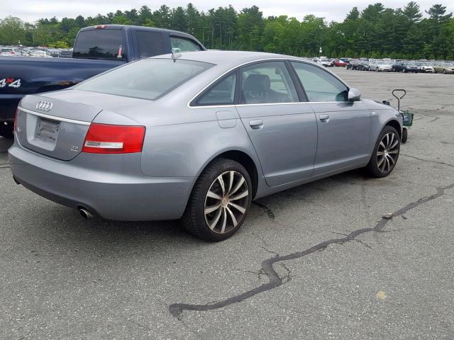 WAUDH74F27N074399 - 2007 AUDI A6 3.2 QUA GRAY photo 4