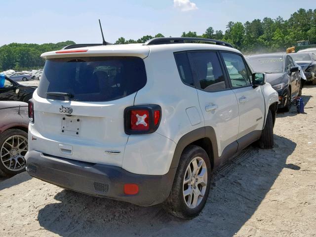 ZACCJABB9JPH63239 - 2018 JEEP RENEGADE L WHITE photo 4