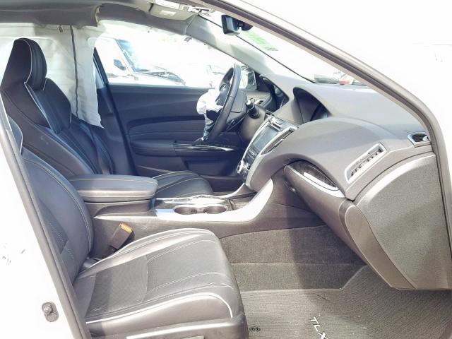 19UUB2F5XJA003222 - 2018 ACURA TLX TECH WHITE photo 5