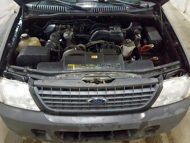 1FMZU72K44UA30406 - 2004 FORD EXPLORER X BLACK photo 7