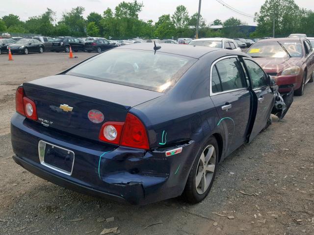 1G1ZC5E18BF114785 - 2011 CHEVROLET MALIBU 1LT BLUE photo 4