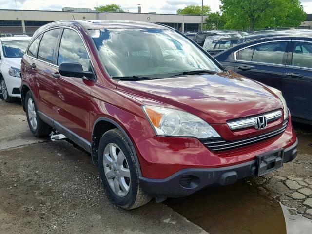 3CZRE48538G700371 - 2008 HONDA CR-V EX RED photo 1