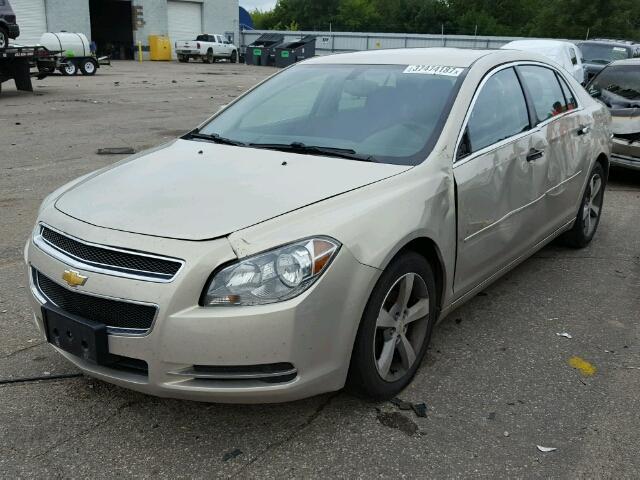 1G1ZC5E05CF102389 - 2012 CHEVROLET MALIBU 1LT 棕色 照片 2