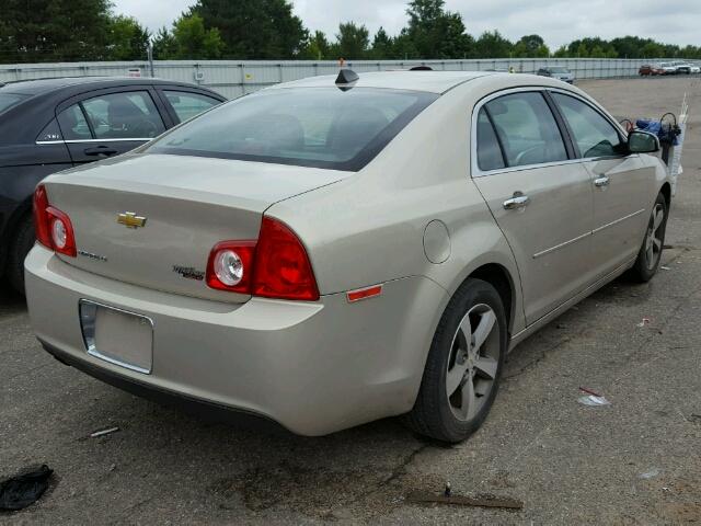 1G1ZC5E05CF102389 - 2012 CHEVROLET MALIBU 1LT 棕色 照片 4