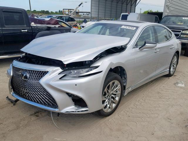 JTHB51FF3J5003988 - 2018 LEXUS LS 500 SILVER photo 2