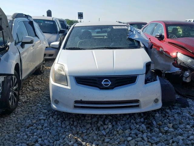 3N1AB6AP6BL705388 - 2011 NISSAN SENTRA 2.0 WHITE photo 10