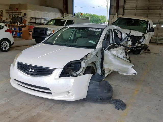 3N1AB6AP6BL705388 - 2011 NISSAN SENTRA 2.0 WHITE photo 2