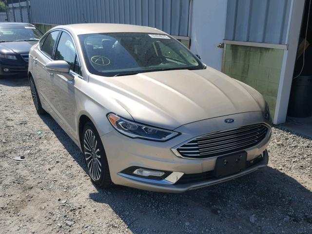 3FA6P0K92HR161274 - 2017 FORD FUSION TIT TAN photo 1