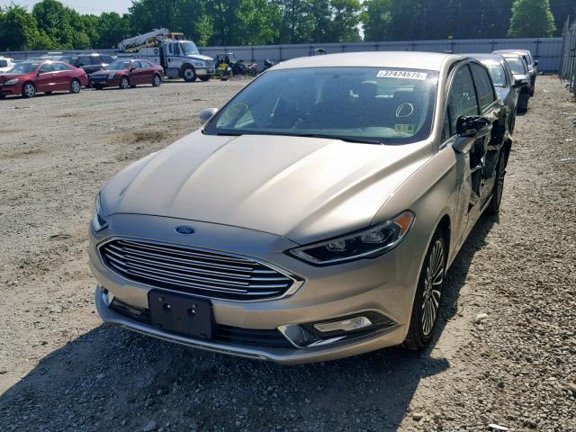 3FA6P0K92HR161274 - 2017 FORD FUSION TIT TAN photo 2