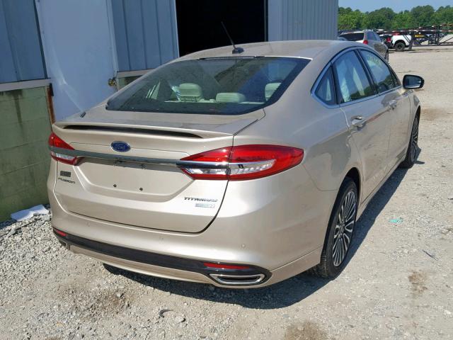 3FA6P0K92HR161274 - 2017 FORD FUSION TIT TAN photo 4