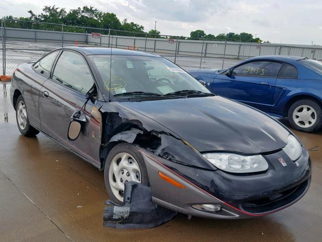 1G8ZY12762Z129644 - 2002 SATURN SC2 BLACK photo 1