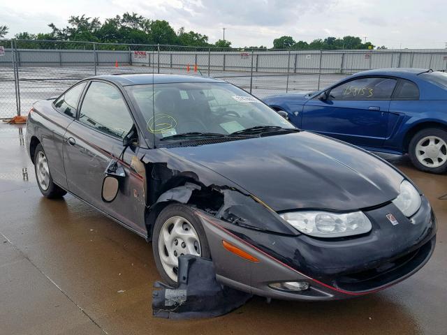 1G8ZY12762Z129644 - 2002 SATURN SC2 BLACK photo 9