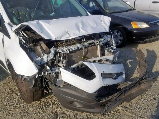 NM0GE9E79H1294902 - 2017 FORD TRANSIT CO WHITE photo 9