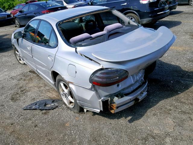1G2WP52K42F253134 - 2002 PONTIAC GRAND PRIX SILVER photo 3