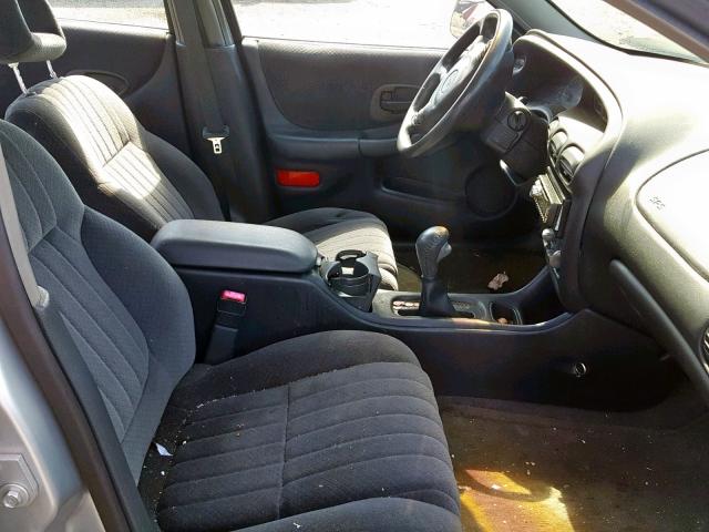 1G2WP52K42F253134 - 2002 PONTIAC GRAND PRIX SILVER photo 5