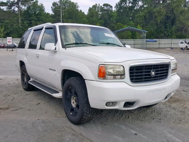 1GYEK63R1YR221394 - 2000 CADILLAC ESCALADE L WHITE photo 1