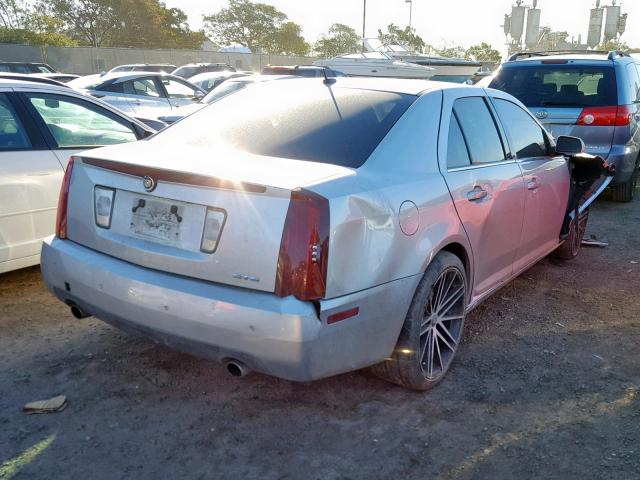 1G6DW677850186466 - 2005 CADILLAC STS SILVER photo 4
