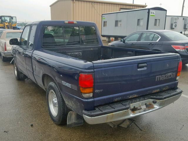 4F4CR16A9TTM40625 - 1996 MAZDA B2300 CAB BLUE photo 3