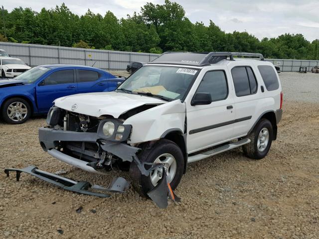 5N1ED28T23C667252 - 2003 NISSAN XTERRA XE WHITE photo 2