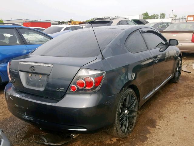 JTKDE167780239451 - 2008 TOYOTA SCION TC GRAY photo 4