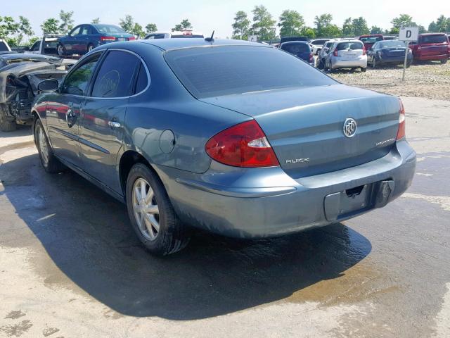 2G4WC582161189237 - 2006 BUICK LACROSSE C BLUE photo 3